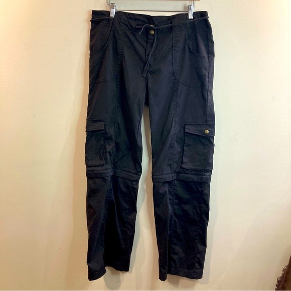 PRANA  Sz 14 Summit Convertible Bermuda Length Shorts Cargo Style Pockets Pants - Picture 2 of 15